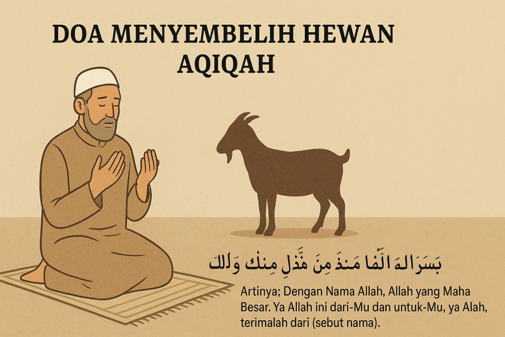 Doa Menyembelih Hewan Aqiqah